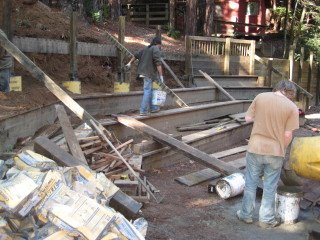 Project Pictures: Building Retaining Walls